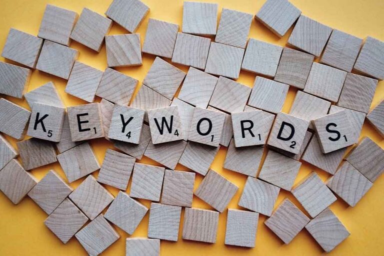 Keywords for search engine optimisation